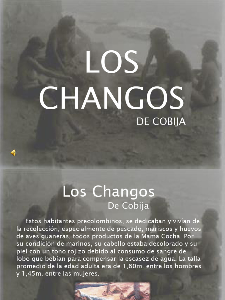 Cultura y vida de los Changos de Cobija | PDF | Pueblos Indígenas de ...
