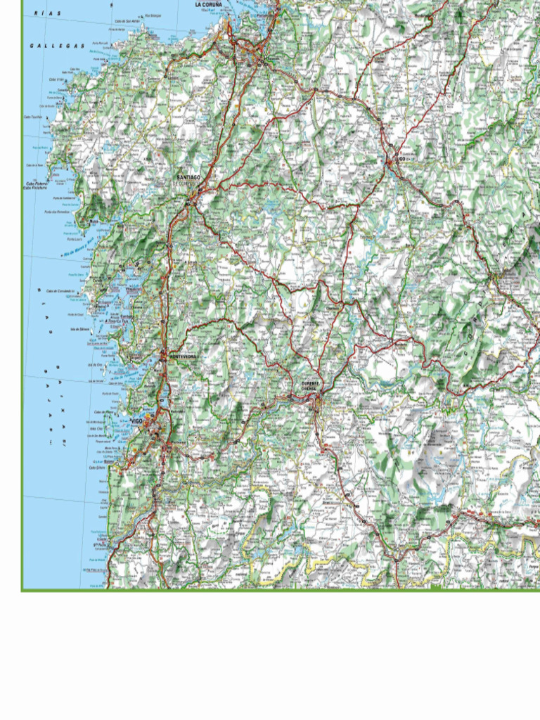 Mapa Galicia | PDF