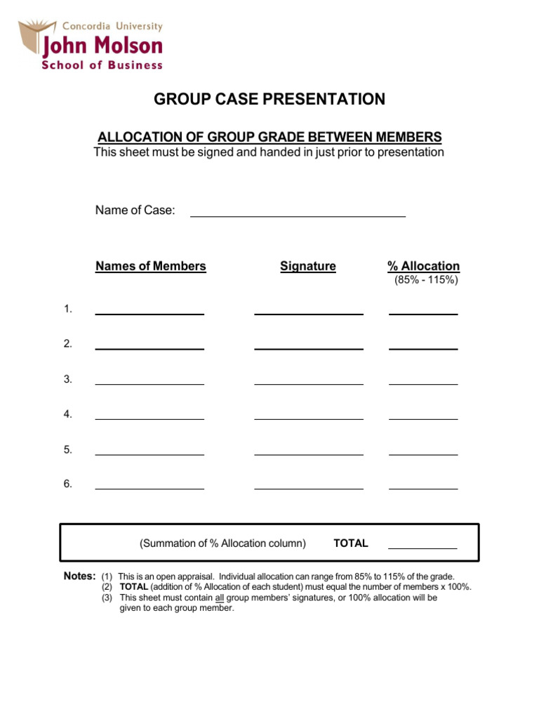 Group Case Analysis Presentation - Assignment GDBA 538 S2024 | PDF