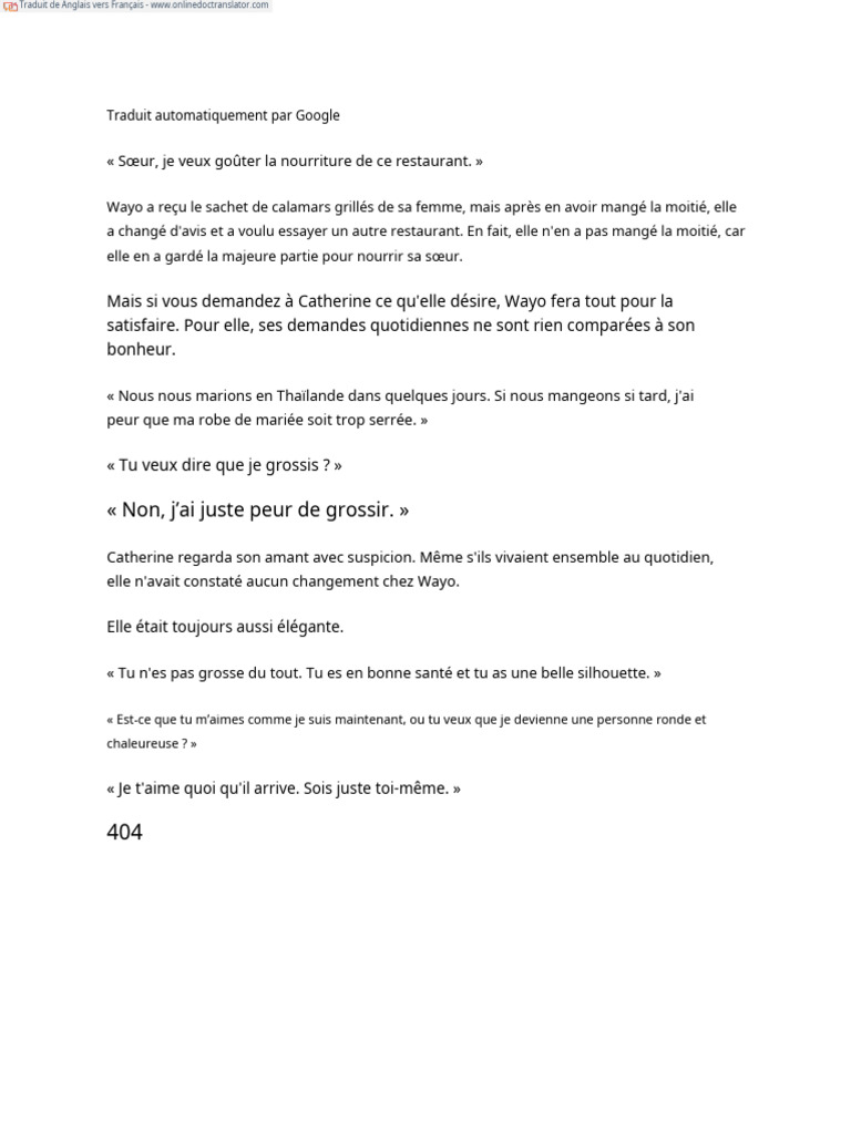 Mariage féerique de Wayo et Catherine | PDF | Amour | Café