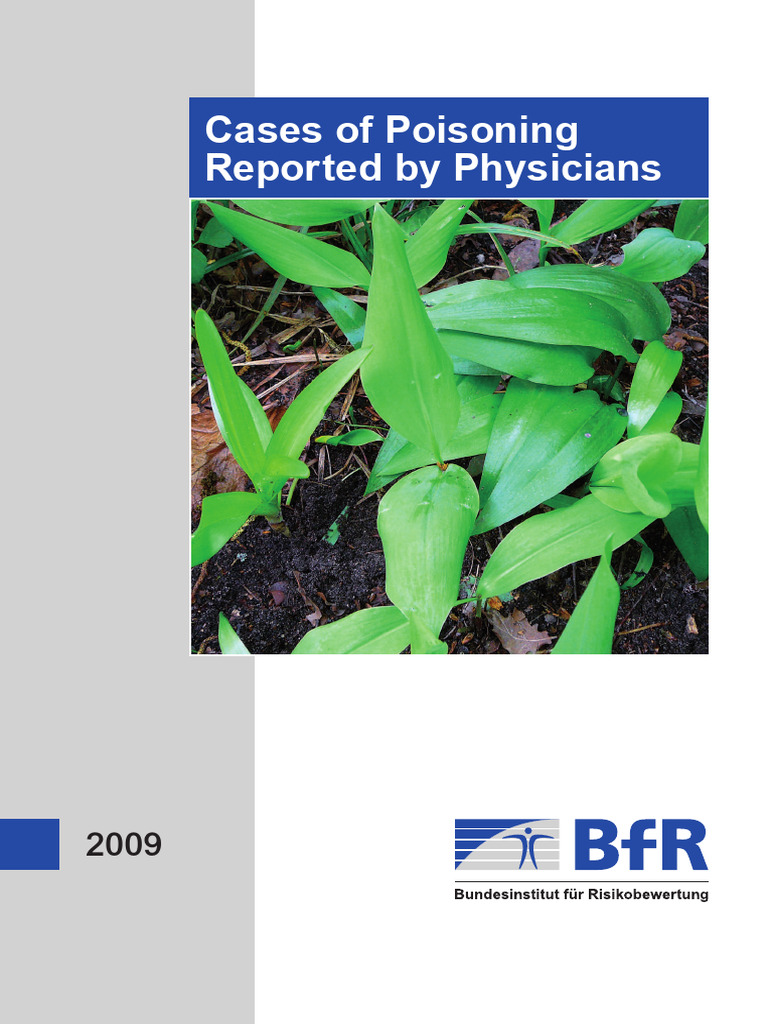Cases of Poisoning Reported by Physicians 2009 | PDF | Toxicology