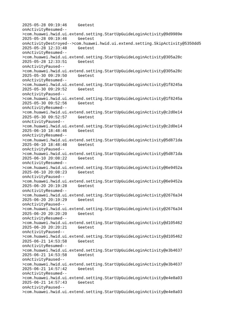 Startup Guide Login Activity Logs | PDF