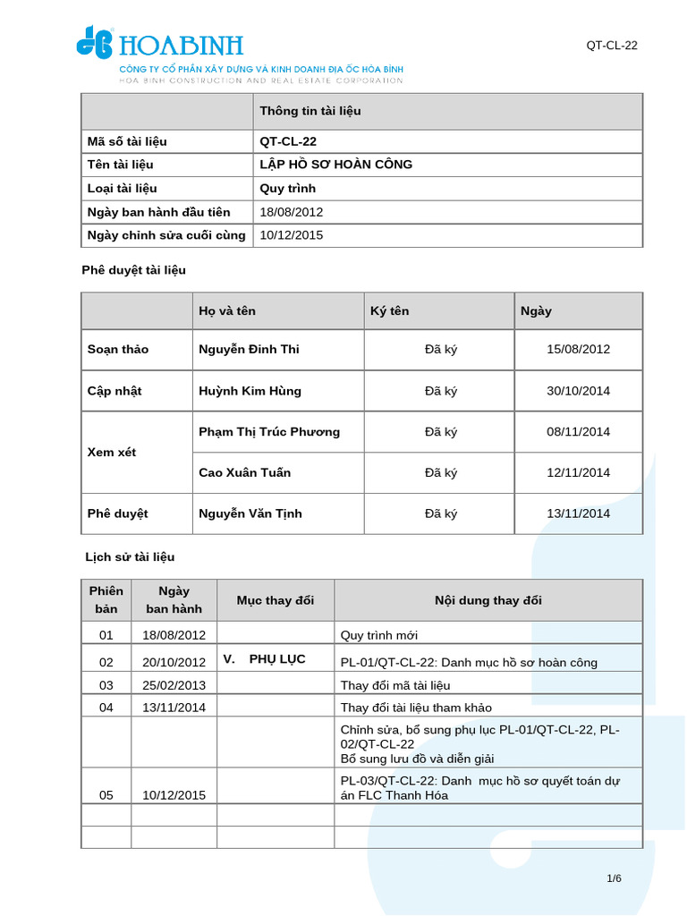 QT-CL-22 - Lap Ho So Hoan Cong v005 | PDF