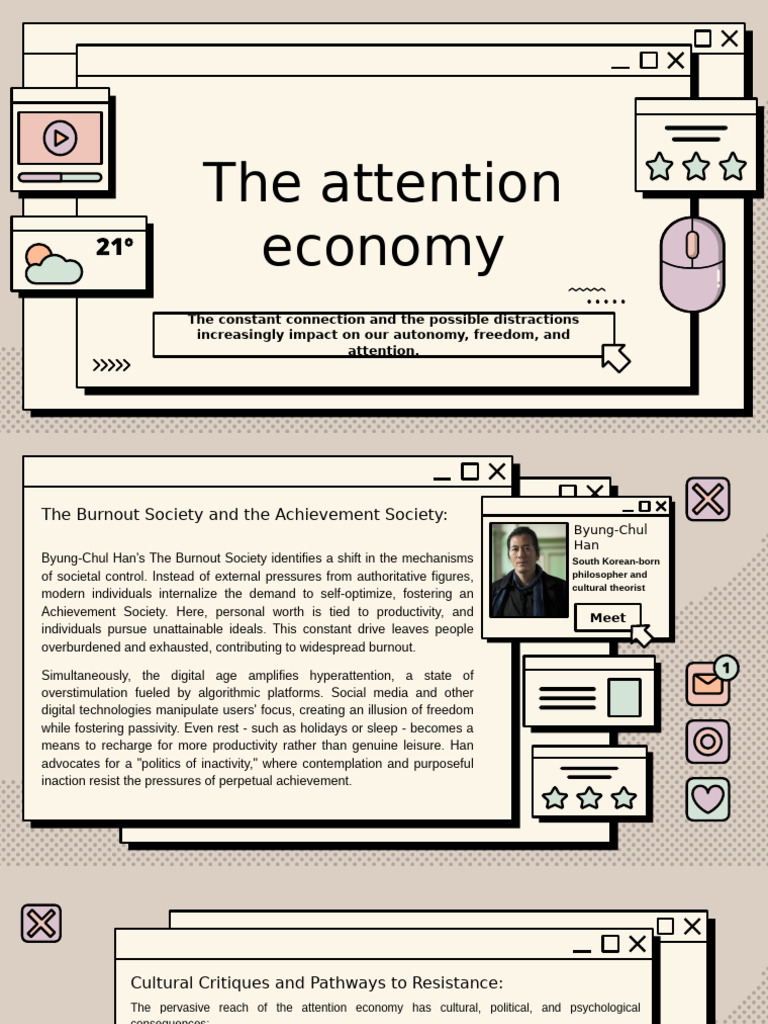 Navigating the Attention Economy | PDF | Attention | Social Psychology