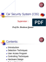 Car Security System