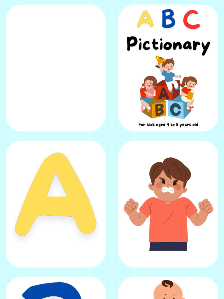 A B C Pictionary PDF | PDF