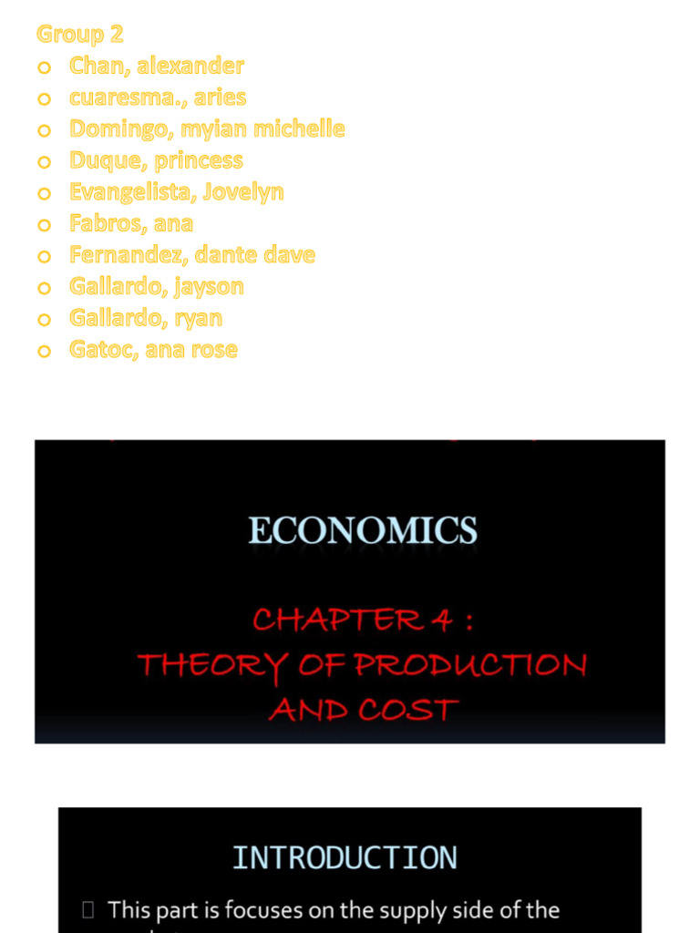 Group 2 Chapter 4 | PDF