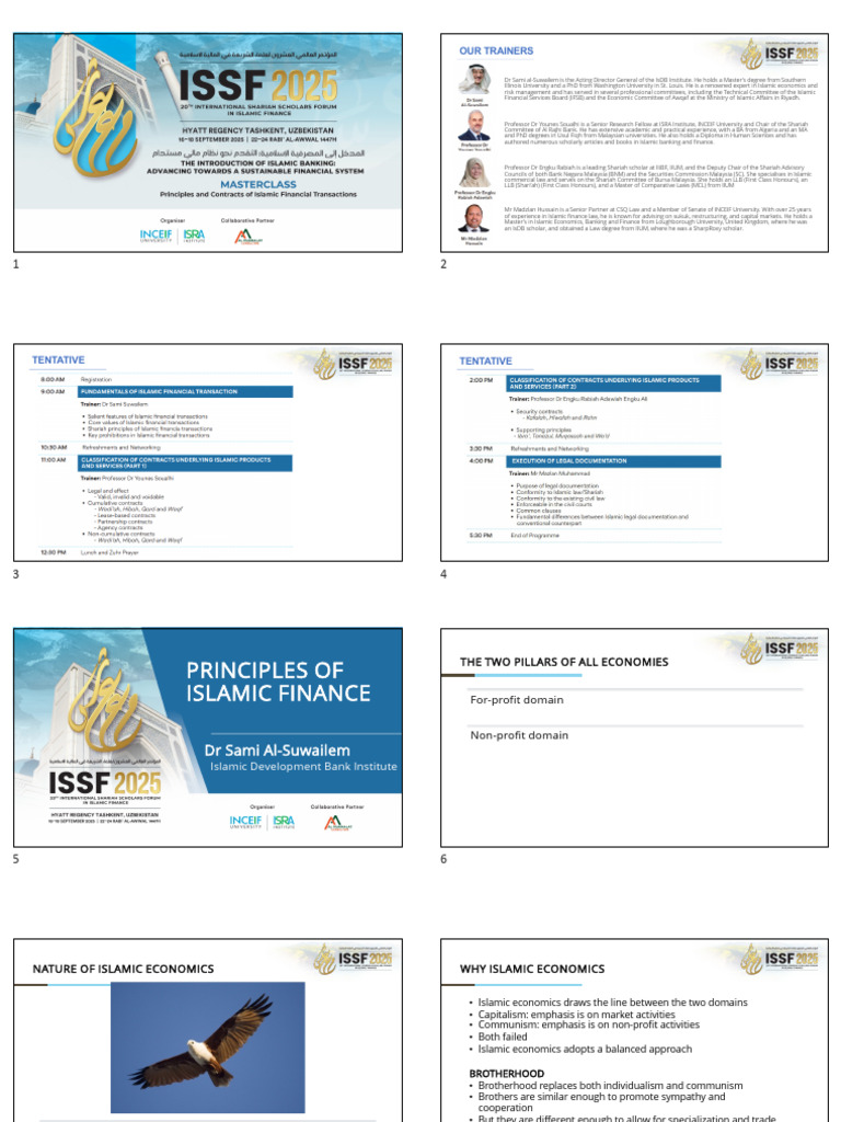 Islamic Finance Principles Explained | PDF | Islamic Banking And ...