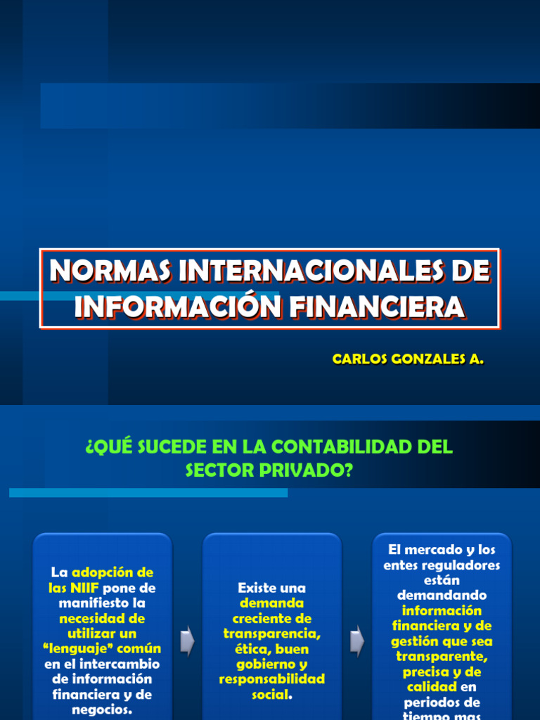 04 Normas Internacionales de Información Financiera 2022 | PDF | normas ...