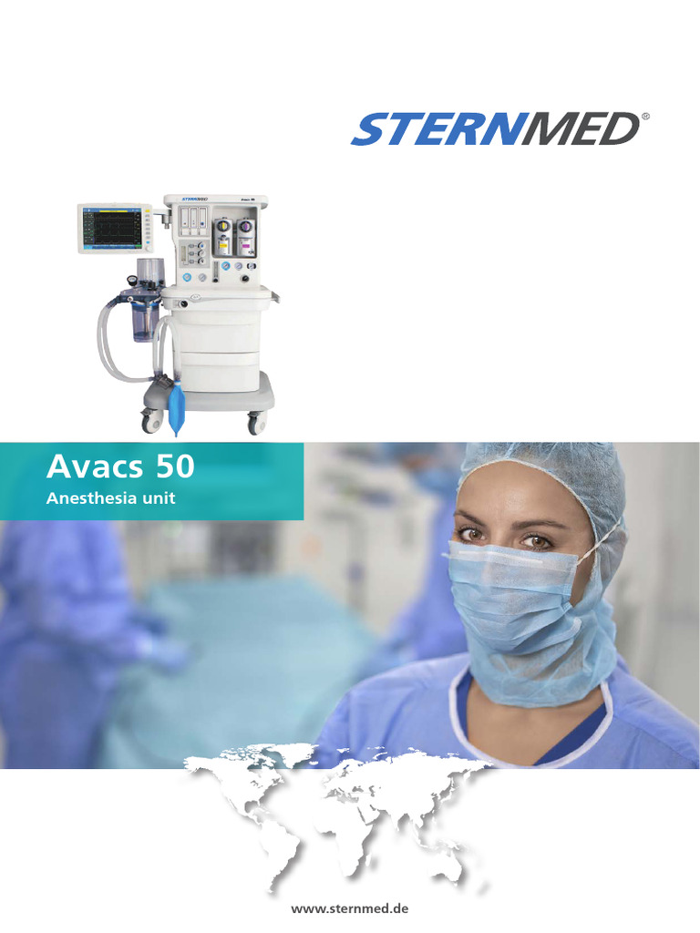 Avacs 50 Anesthesia Unit Features | PDF | Breathing | Respiration