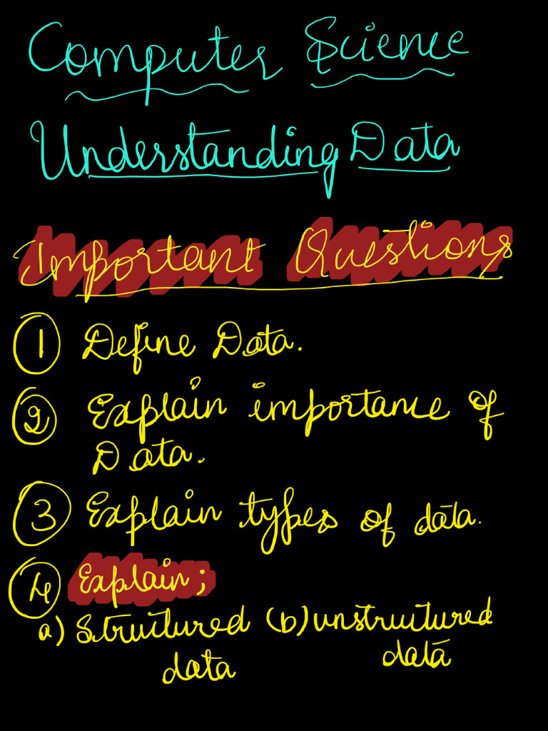Understanding Data | PDF