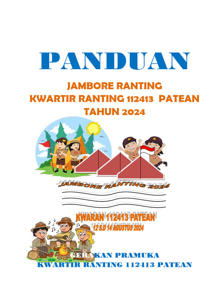 Petunjuk Jambore Ranting 2024 | PDF