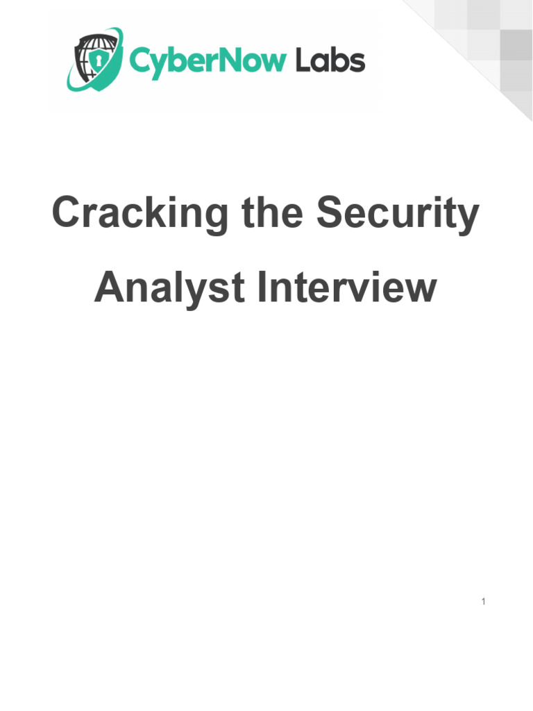 SOC Analyst Detection Methods Explained | PDF | Security | Computer ...