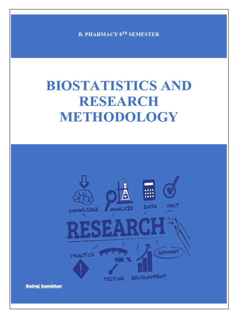 Biostatistics and Research Methodology by SK | PDF | Type I And Type Ii ...