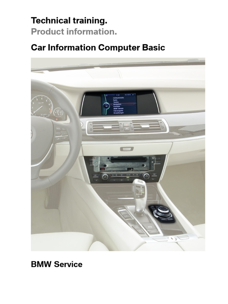 BMW Car Information Computer Basics | PDF | Flash Memory | Field Effect ...