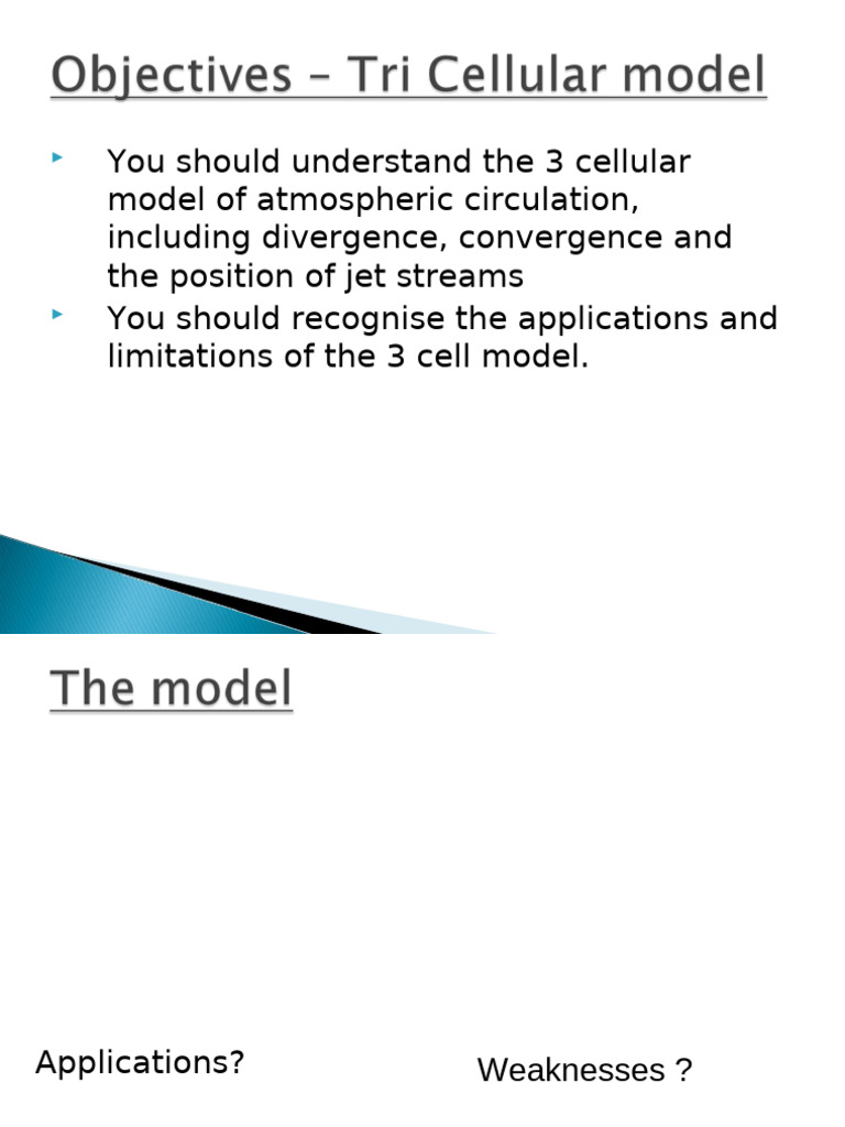 Tri-Cell Model of Atmospheric Circulation | PDF
