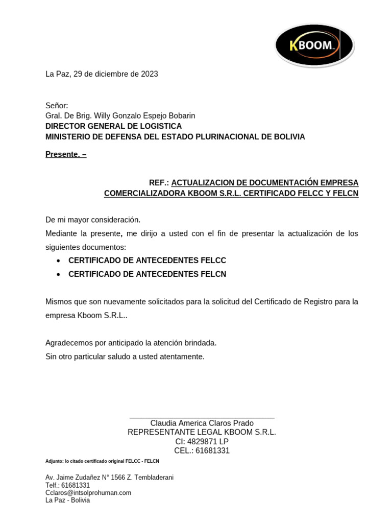 Felcc y Felcn | PDF