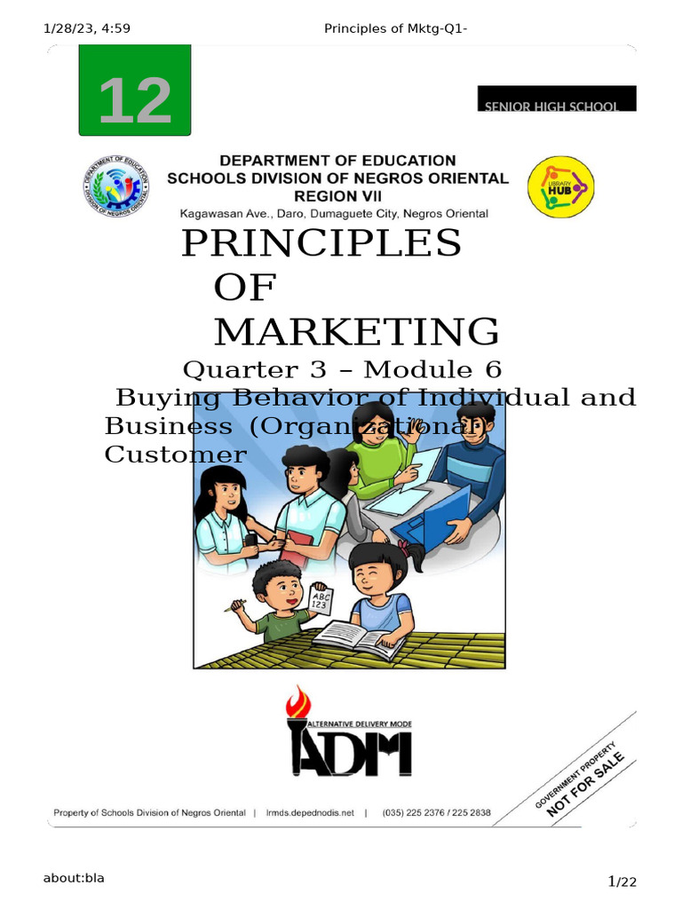 Buying Behavior in Marketing Module | PDF | Consumer Behaviour | Behavior