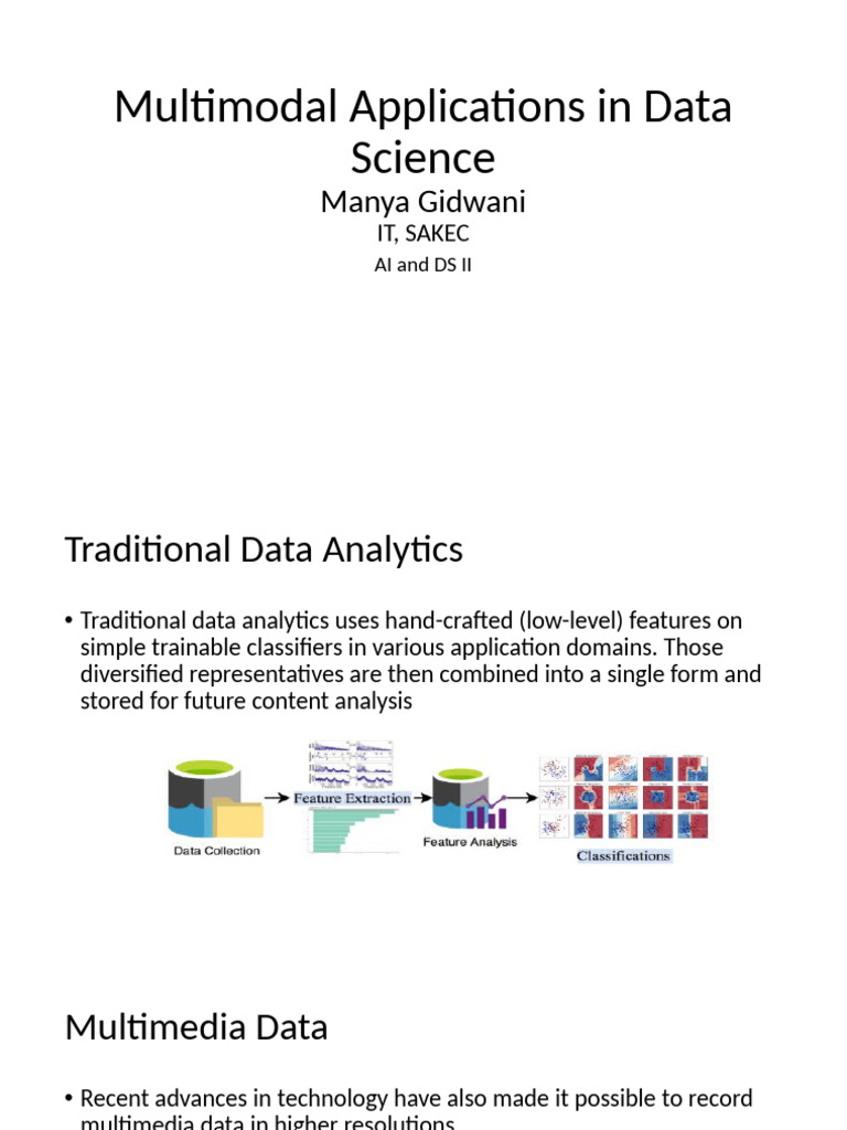 Multimodal Data Science Insights | PDF | Cognitive Science ...
