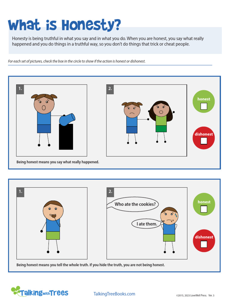 Understanding Honesty for Kids | PDF