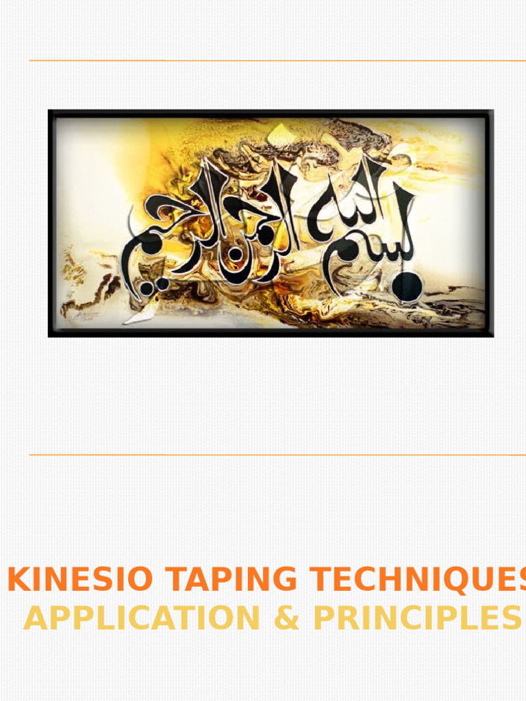1 Taping Lecture | PDF