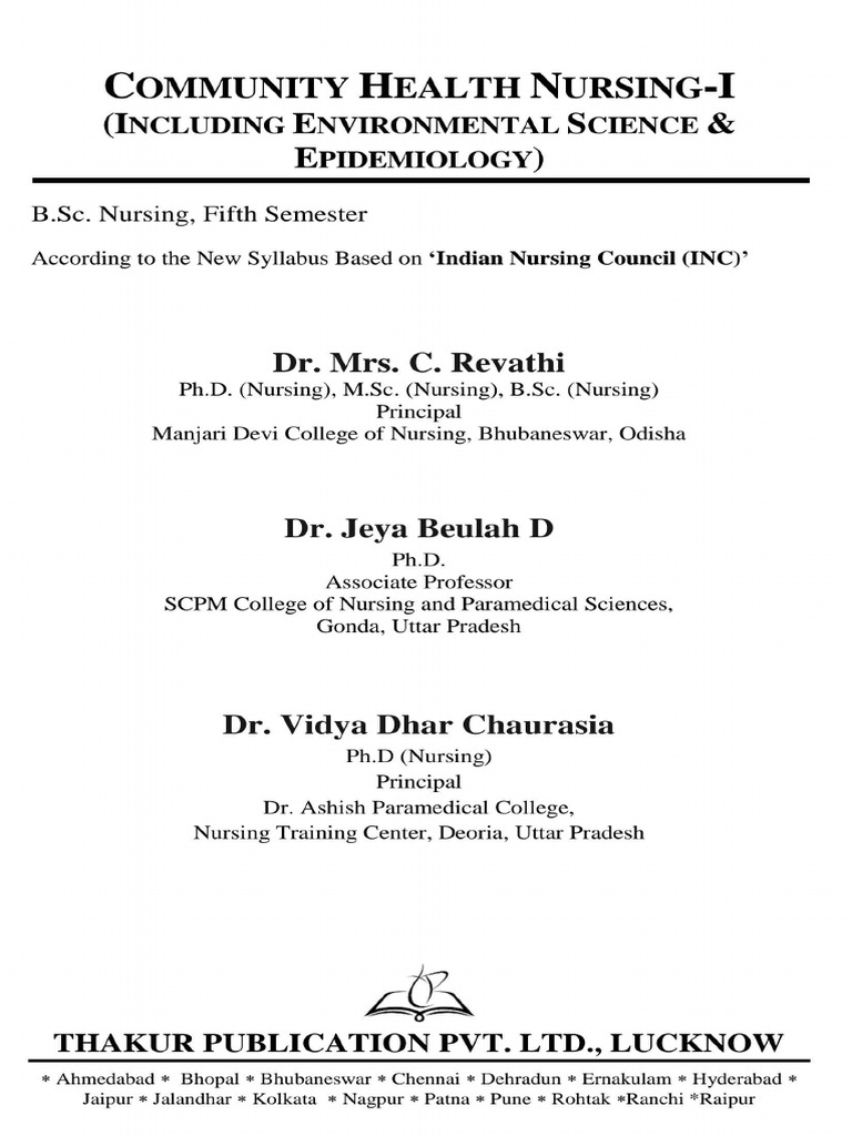 Community Health Nursing 1 | PDF