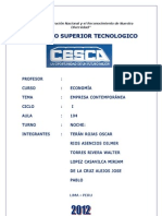 Empresa contemporánea y desafíos