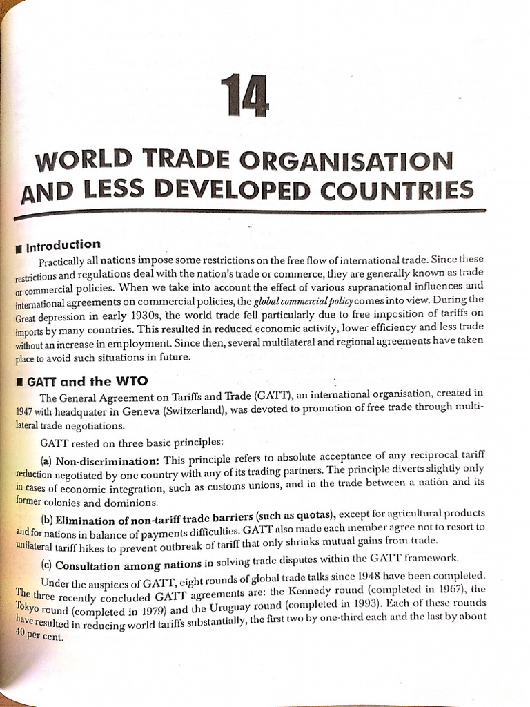 WTO Economic | PDF