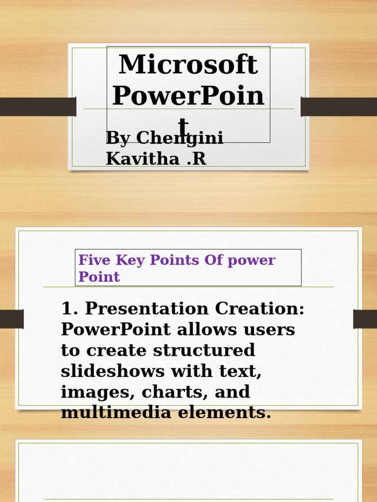 PowerPoint 1st Assignment | PDF