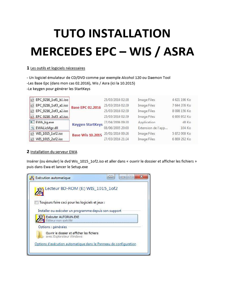 Installation de Mercedes EPC et WIS | PDF | Serveur (Informatique ...