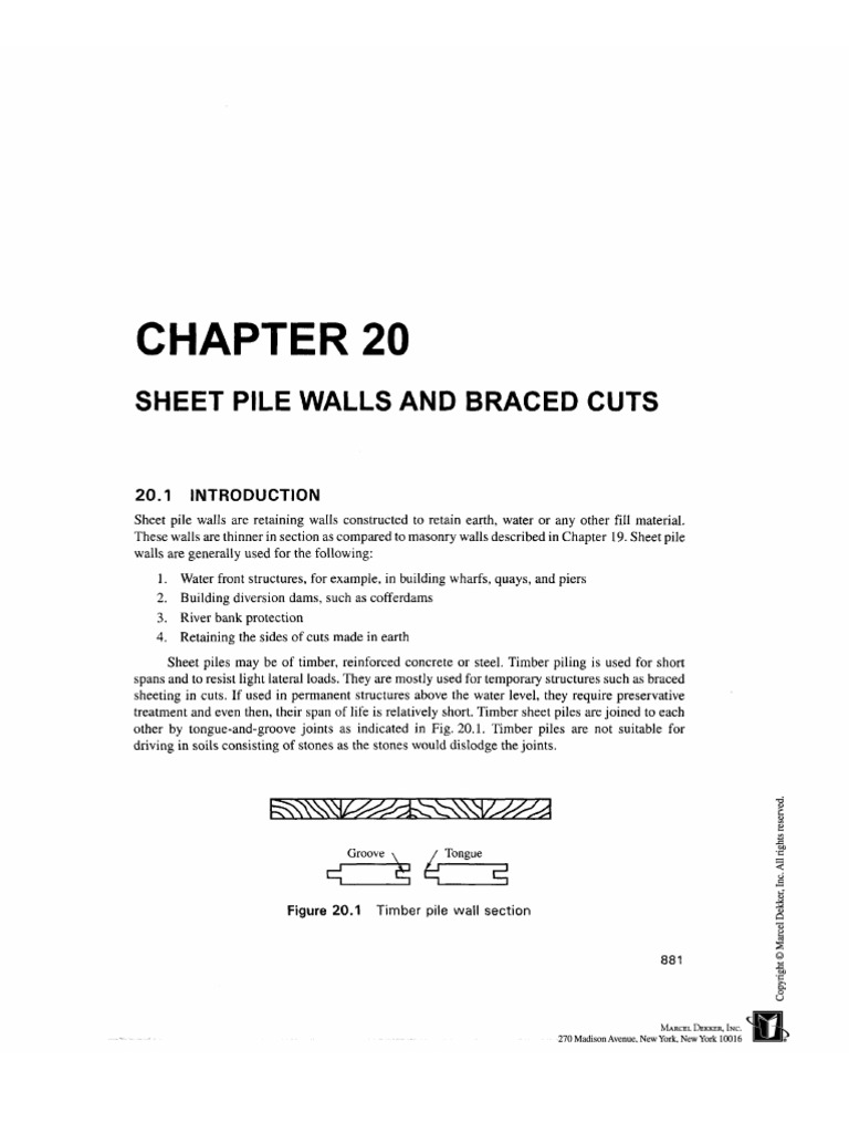 Chapter 20 | PDF | Deep Foundation | Bending