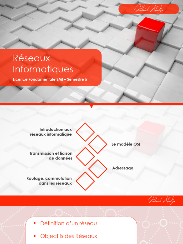Introduction aux Réseaux Informatiques | PDF | Topologie de réseau | WiMAX