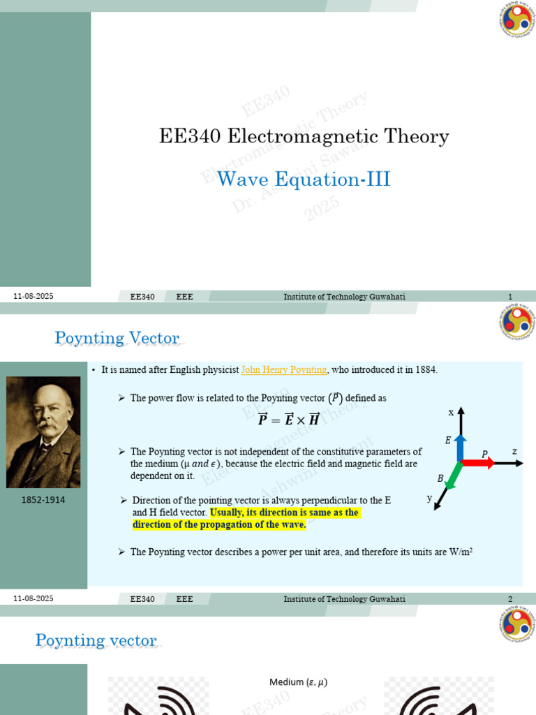 Lec09 Wave Equation-III | PDF | Waves | Electrodynamics