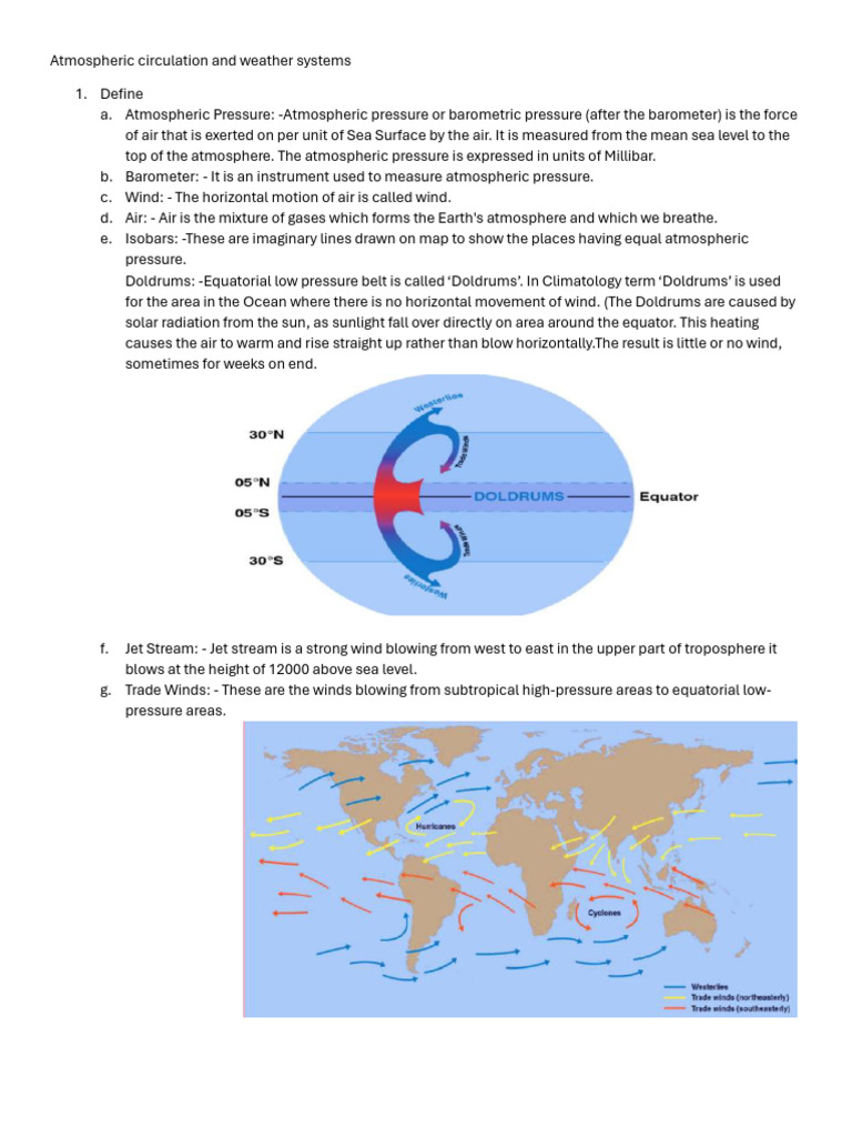 Understanding Atmospheric Pressure | PDF | Wound | Atmosphere Of Earth