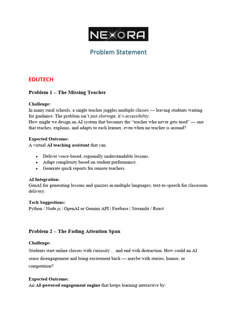 Nexora External Panel Solutions | PDF | Artificial Intelligence ...