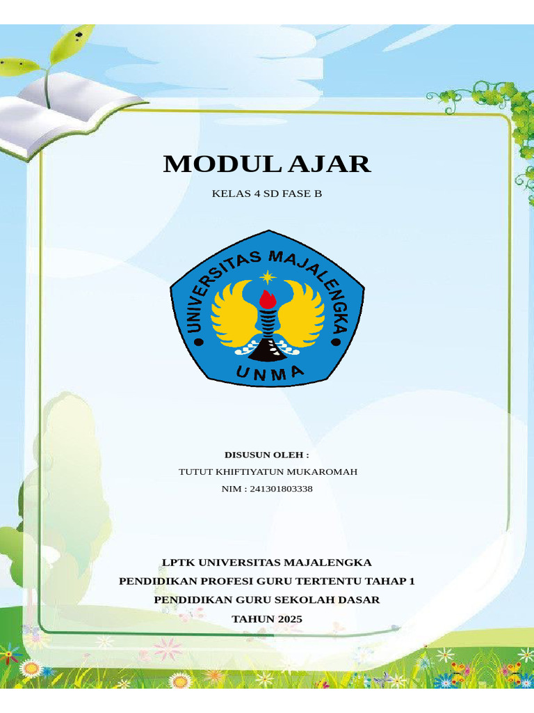 Modul Ajar IPAS Kelas 4 SD Fase B | PDF