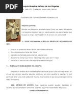 ITINERARIO MONAGUILLOS