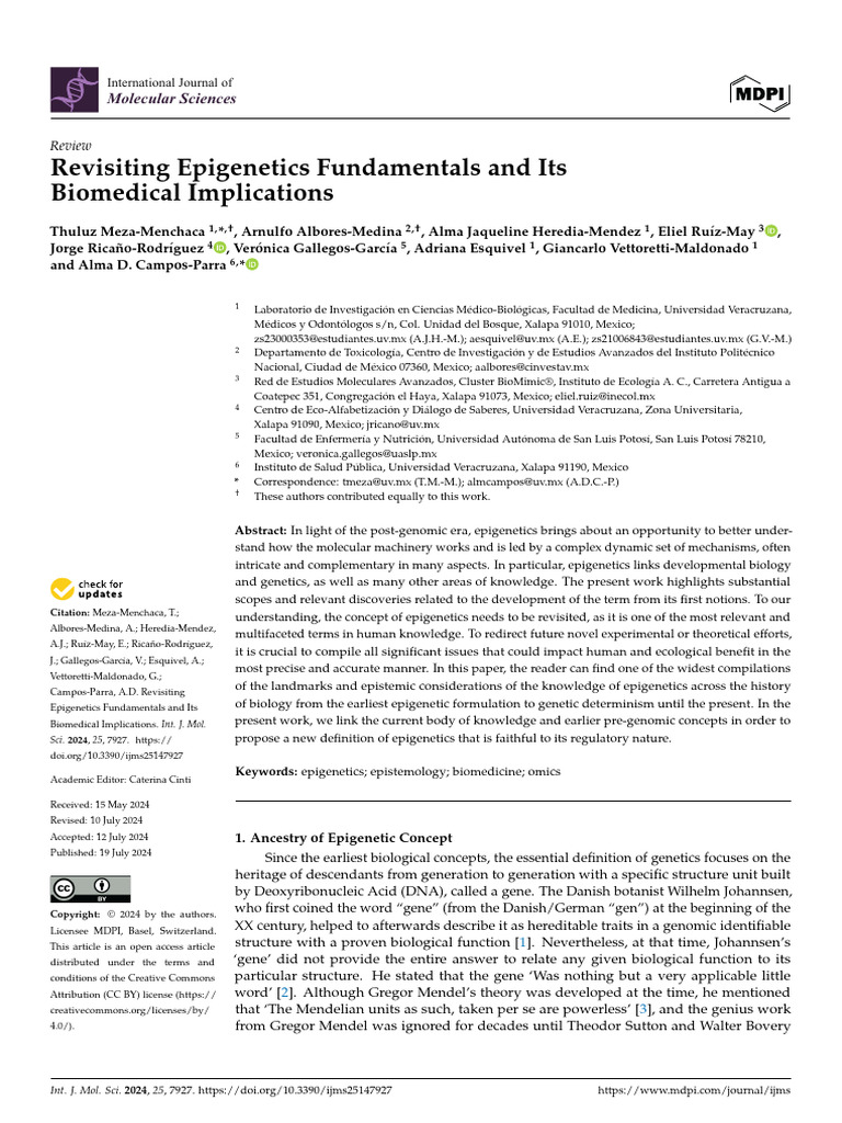 Epigenetics: Fundamentals and Implications | PDF | Epigenetics | Gene