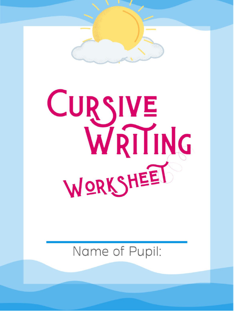 Cursive Words | PDF