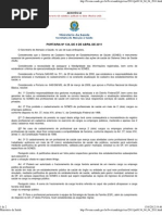 Ministério da Saúde - PORTARIA Nº 134, DE 4 DE ABRIL DE 2011