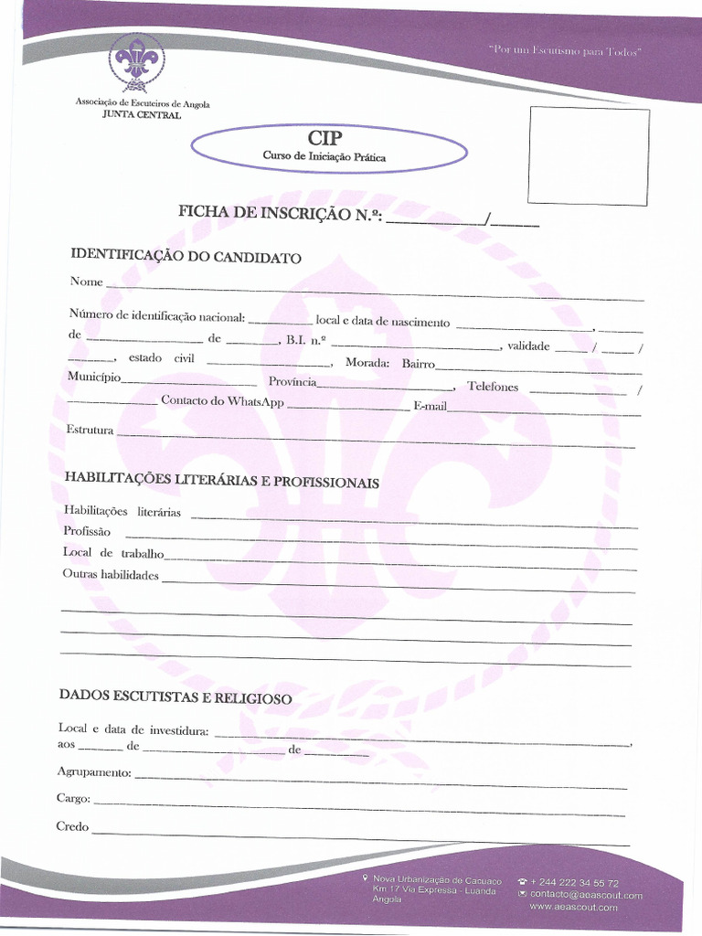FICHA CIP | PDF