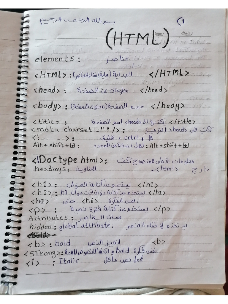 ملخص html and Css (AE) - copie | PDF