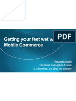Praveen Alavilli - Getting Your Feet Wet With Mobile Commerce
