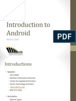 Chris Rider and Eric Rolf - Introduction To Android