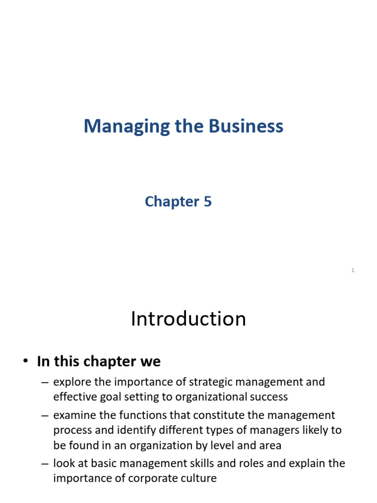 Strategic Management and Leadership Skills | PDF | Strategic Management ...