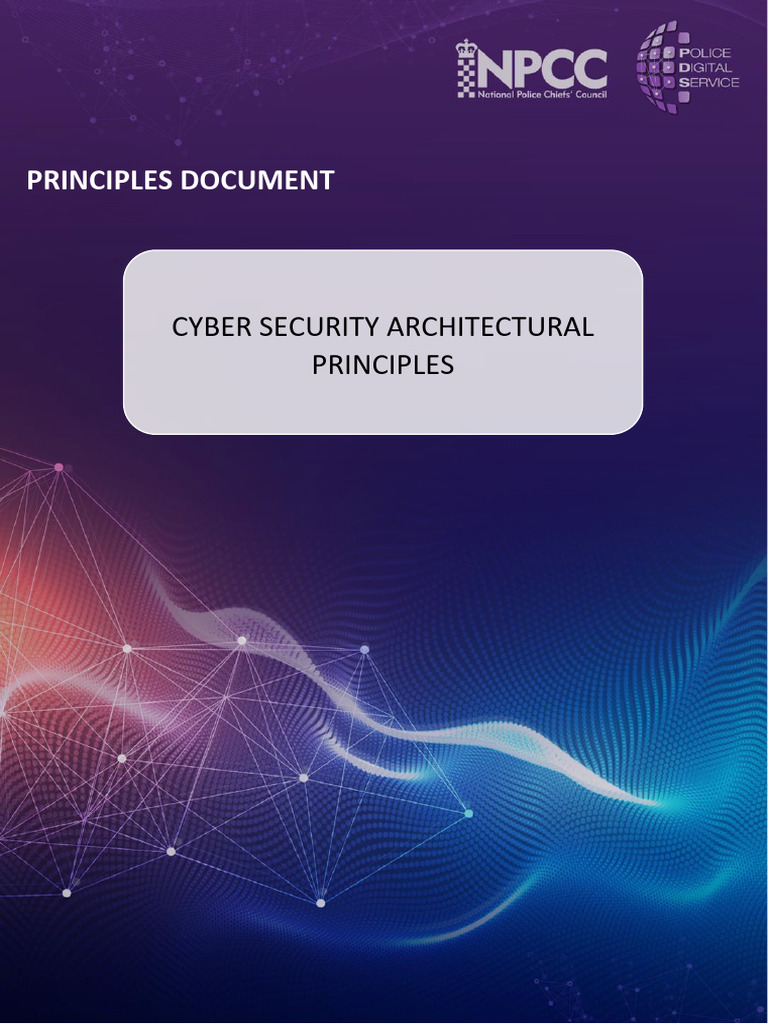 Cyber Security Architectural Principles | PDF | Computer Security ...