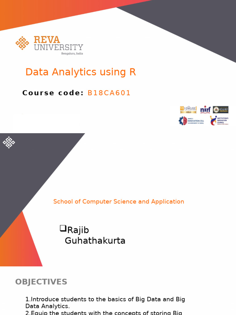 Big Data Analytics with R Course Overview | PDF | Apache Hadoop | Map ...