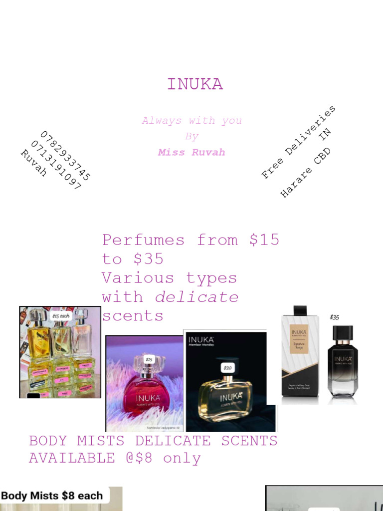 Inuka Products Price List October 2025 | PDF