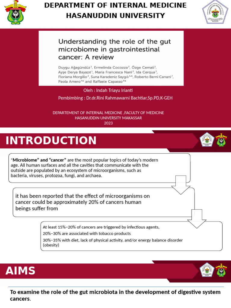Understanding The Role of The Gut Microbiome in Gastrointerstinal ...