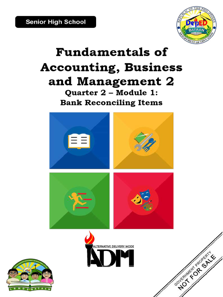 Bank Reconciliation Fundamentals Module | PDF | Banks | Debits And Credits